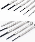 11 Piece Mini Precision Screwdriver Set For Electronics Toys Computers And Watches Repair Includes 00 0 Phillips And Flat Heads