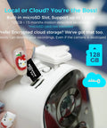 Person inserting microSD card into Best 2K Solar Security Camera System For Outdoor Use, Wire Free Battery Powered