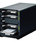 Heavy Duty Five Bay External Hard Drive Enclosure Featuring Thunderbolt 3 And Usb 3 0 Ports For Dead Simple Plug And Play Beyond Raid Storage That Really Shreds With Up To 64 Tb Capacity with five hard drive bays.