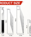 Firefighter Leverage Tool Multi Purpose Rescue Kit For Firefighters And Emergency Responders Black 4 Piece Size Chart