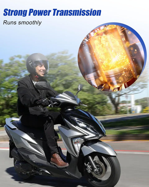 Honda 23100 GK8 870 Drive Belt For Spree NQ50 Elite SB50P Replacement Noise Reducing High Elasticity Belt For Quieter Starts Smoother Acceleration And Long Lasting Performance on scooter