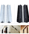 Beefy Heavy Duty Drawer Slides With Ball Bearings Full Extension Steel Guides For 130 Kg Load Pull Out Shelves