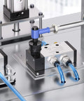 5 Way 2 Position Hand Pull Pneumatic Valve With 1 Quarter Inch NPT Ports, Manual Lever Operated Air Control For Pneumatic Systems