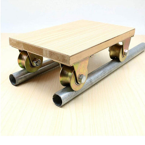 8 Pack 2 Inch V-Groove Wheel Casters Heavy-Duty 1045 Steel Electroplated Rigid Bracket Roller for Sliding Gates Barn Doors