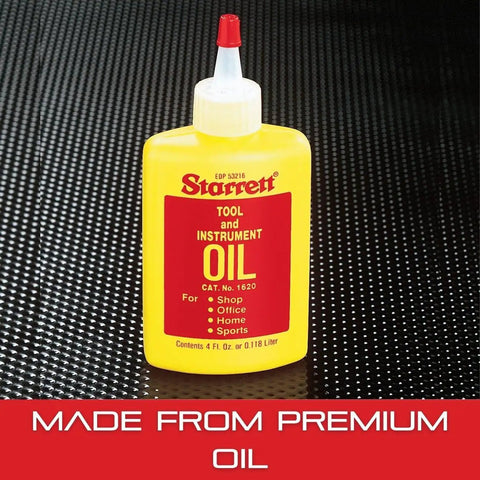 Extra-Fine Instrument Oil For Measuring Tools And Precision Instruments, Light Machinery Lubricant, 4 Fl Oz Bottle