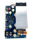 600W 25A Step Down Adjustable Power Module DC To DC Buck Converter with CC CV Regulation, top view showing components.