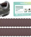 24 Pcs Shoe Repair Patches Kit For Sneakers Heels And Dress Shoes Ultra Soft Breathable Fabric Patches With Adhesive Fix Holes