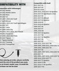 Compatibility list for Gas Cap Tether With Eyelets For Audi A1 A3 And VW Beetle, Solid Retention Fuel Tank Cap Rope OEM 180201556 1J0201550