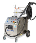 Heavy Duty Industrial Steam Cleaner With Rock Solid Stainless Steel Body And No Sweat Cleaning Power For Garage Floors Shop Walls.