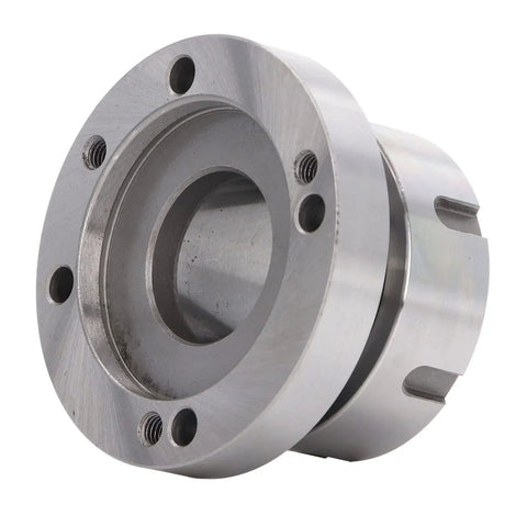 ER40 Collet Lathe Chuck Carbon Steel Heavy Duty Compact Replacement 80 mm Diameter For CNC Milling Machines Back Plate Mount Ready