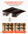 Beefy Built-Tough Garage Wall Shelves 2-Pack, 2X3 Ft Steel Wall Mounted Shelving, 24X36 Inch Per Shelf Floating Storage Racks, Garage Organization With 560 Lb Total Weight Capacity. Adjustable wall stud spacing 16-32 in.