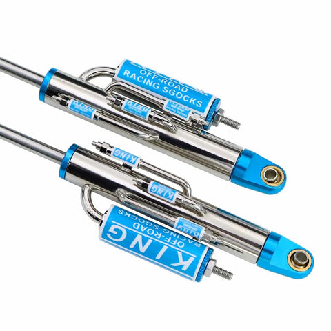 Blue 125mm Dope Simulated Negative Pressure Damper Shock Absorber For RC Crawler UT4 TRX4 RR10 Wraith DIY CNC Aluminum