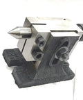 Tailstock component of Beefy 3 Inch 80mm Rotary Milling Table With 80mm Round Vise And Fixing T Nuts Bolts Tailstock Compatible M6 Clamp Kit