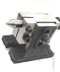 Tailstock component of 3 Inch Tilting Rotary Milling Indexing Table With M6 Clamp Kit ER Collet Adaptors Tailstock And ER20 Collet Adaptor