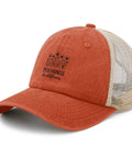 Be Kind To Nature Lightweight Trucker Hat For Men With Adjustable Buckle In Saffron Color All Season Comfort Cap For Everyday Wear