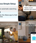 Guide for setting up Alexa Compatible E12 Smart Light Bulbs S1 Auto Pairing For Quick Setup That Just Works With Alexa Devices