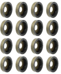 Front Upper And Lower A Arm Bushing Kit For Raptor 350 And Warrior 350 ATV Heavy Duty Replacement showing 16 round bushings