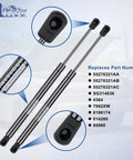 Pair Of Hood Lift Supports Gas Springs For Dodge Ram 1500 2500 3500 4500 5500 Replace Front Hood Shocks And Struts close-up