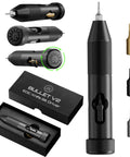Bullet V2 Multi Use Bit Driver For EDC With S2 Steel Torx Bits T6 T8 And T10, ceramic bearing, aluminum construction, and packaging