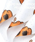 Halloween Flower Wrapping Paper Pack With Waterproof Jack O Lantern Pumpkin Pattern For Bouquets And Gifts Ideal Florist Packaging
