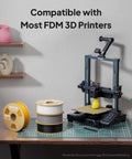Plug And Play Beginner Friendly PLA Filament 1.75mm 1kg Spool For 3D Printing Black With High Detail And Smooth Extrusion 0.02mm Precision