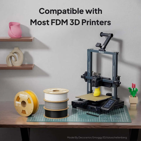 Plug And Play Beginner Friendly PLA Filament 1.75mm 1kg Spool For 3D Printing Black With High Detail And Smooth Extrusion 0.02mm Precision