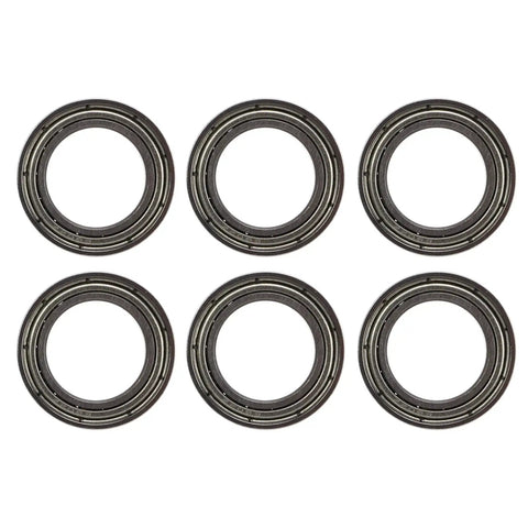 Six Pack 15x24x5mm RC Car Ball Bearings Steel Set For ZD Racing MX 07 1/7 RC Truck High Speed Low Friction Durable Performance