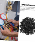 Wave Washers Kit With 500 Pieces Compression Type Wave Washers For Screws And Bolts Elastic Impact Resistant Smooth Surface Load Distribution Loosening Prevention Heavy Duty Repair And DIY Projects black washers for manifold repair