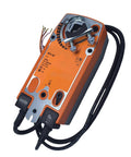 Heavy Duty Sfa S2 Spring Return Damper Actuator 20Nm Torque AC And DC 24V with wiring for HVAC airflow control.