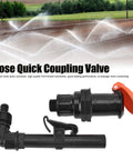 Heavy Duty Hose Water Intake Connector That Slams Shut To Stop Leaks Fast For Your Irrigation System, Lawn Sprinklers, And Greenhouse Gardens In Style. ABS G3/4 valve