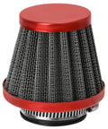 35Mm Air Filter For 50cc 70cc 90cc 110cc 125cc ATV Dirt Bike And Go Kart Engines with red cap and mesh body