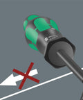 Pro Grade Actuation Tool For Terminal Blocks And Spring Cages, Slim 0.6 X 3.5 X 81 mm Blade displaying handle design