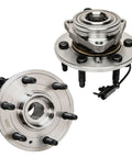 4WD Front End 16Pc Suspension Kit For Chevy Silverado Sierra GMC Yukon XL Suburban Tahoe Avalanche Escalade ESV EXT Wheel Bearing Hubs