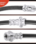 Close-up view of Front Driver And Passenger Brake Hydraulic Hose Kit For Nissan Rogue 2008 To 2014 And Rogue Select 2014 To 2015
