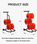 Heavy Duty Wire Spool Rack With Anti Vibration Wheels Keeps 4 To 6 Reels, dimensions 90cm height, 49cm by 47cm base
