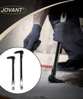 12 Inch Nail Puller And 10 Inch Mini Crowbar Cats Claw Nail Remover Set For Demolition And Kitchen Remodel Prying Baseboards