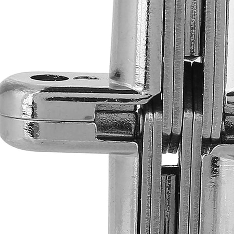 Close-up of Heavy Duty Zinc Alloy Hidden Hinges For Doors And Furniture Concealed Cross Hinge With Silent Operation And 180 Degree Opening