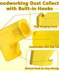Table Saw Dust Collector Adapter 2.5 Inch Connector Dewalt Compatible With Dust Bag Built In Bag Hook Tool Free Dust Port
