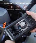 Hands holding 5.5mm Ultra Slim Industrial Endoscope with 1080P Borescope Camera viewing engine components