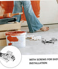 Soft Close Hidden Cabinet Hinges For Corner Cabinets With Damping System For Quiet Operation And Smooth Self Closing Easy Installation Includes Screws 2 Pack Zerodeko shown with included screws for easy installation