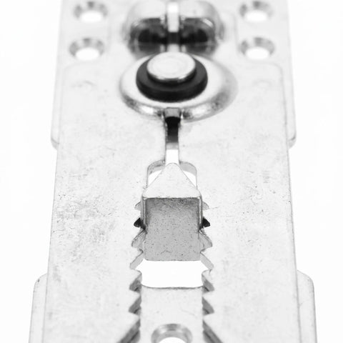 Close-up of Heavy Duty 6 Pack Sectional Couch Connectors Anti Slip Furniture Brackets Cold Rolled Steel Clips for Modular Sofas.