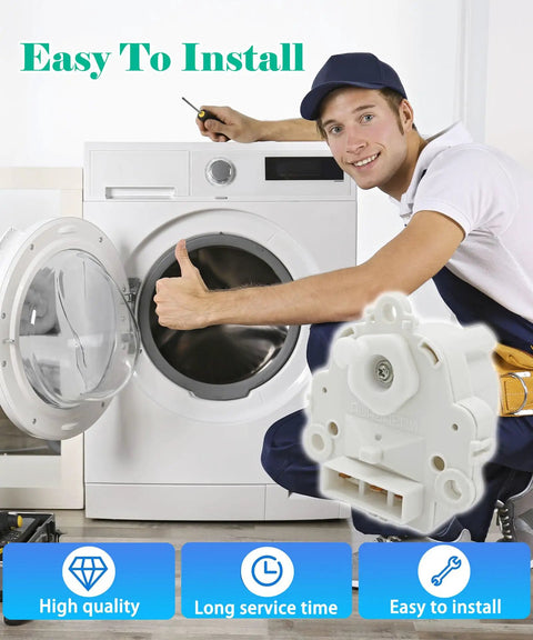 Washer Clutch Motor Replacement That Keeps Your Spin Cycle Strong Fits Kenmore And LG Machines 4681EA1009C on front-load washer