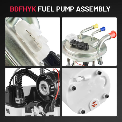 Electric Fuel Pump Module Assembly E3610M Drop In Replacement For GM Trucks And SUVs 2004 2005 2006 2007 close-up view