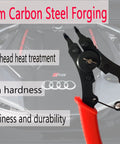 4 In 1 Snap Ring Pliers Set With 3 Interchangeable Jaw Heads Pro Grade And Heavy Duty Angled for Auto Engine Repair