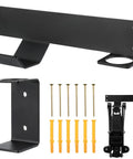 Wall Mount Jack Stand Organizer For Hydraulic Floor Jacks, Heavy Duty Car And Truck Tool Storage Rack with included hardware