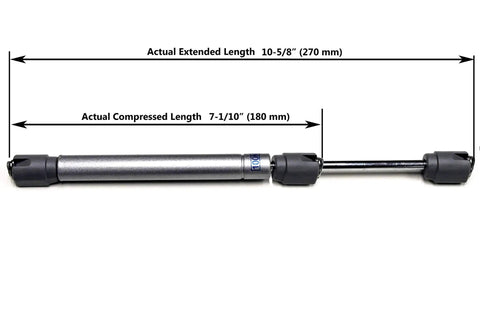 Smooth Gliding Ten Inch Hydraulic Gas Struts Deliver A Sweet Twenty Two Pound Rating For Soft Opening Cabinet Doors And Rv Panels Including Hassle Free Mounting Brackets And Screws For Dependable Everyday Heavy Duty Performance