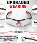 Top Shelf ANSI Z871 Safety Glasses For Trade Workers Featuring Tough As Nails Scratch Resistance And UV400 Eye Protection with ergonomic design.