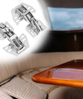 Heavy Duty Soft Close Cabinet Hinges 90 Degree Opening Angle Self Closing Lid Stay 2 Pack Corrosion Resistant Cold Rolled Steel, shown with boat interior.