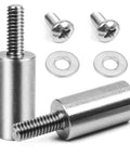 Stainless Steel Timer Plate Stand Off Kit With Screws And Washers For Shovelhead EVO Big Twin And Sportster Ironhead Evolution