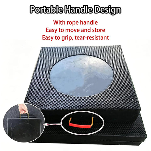 Ultra Tough Anti Sink Leveling Blocks Built Like A Tank Hdpe Jack Pads With Sturdy Carry Handles To Square Up Rv Campers And Trailers On Gritty Mud Or Loose Sand